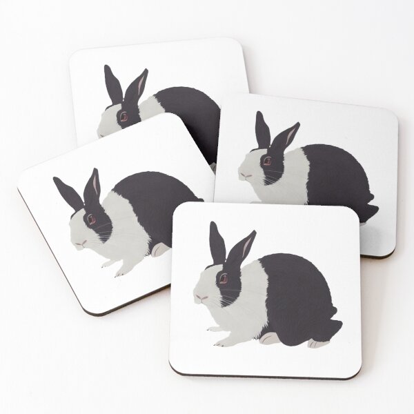 Item preview, Vintage Dutch Rabbit with Cute Eyes designed and sold by wigobun.