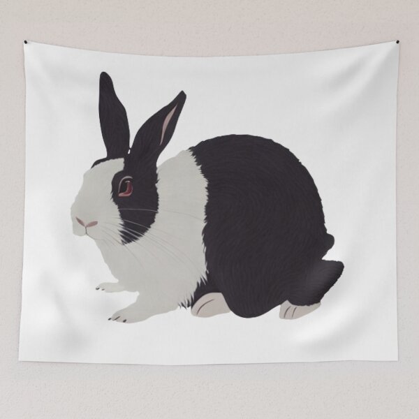 Item preview, Vintage Dutch Rabbit with Cute Eyes designed and sold by wigobun.