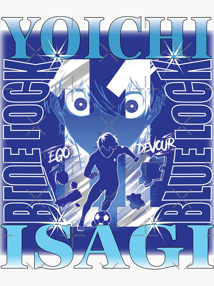 Yoichi Isagi, Bluelock Chibi Anime Blue Lock Manga Anime  Poster for Sale  by ZippedShawn