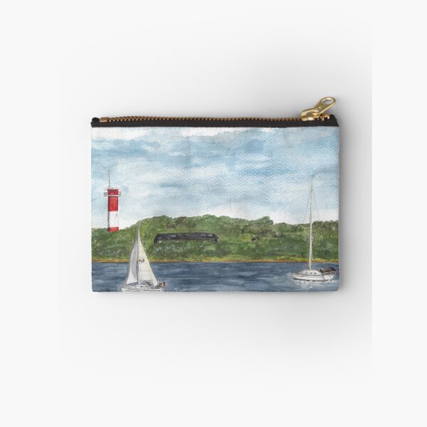 Item preview, Lighthouse Schausende peninsula Holnis in the Flensburg Fjord designed and sold by Sandra  Steinke.