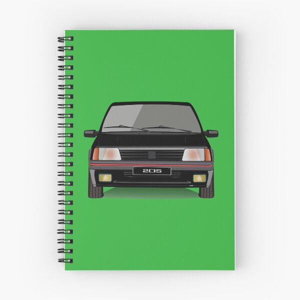 Artikelvorschau, Youngtimer 205 GTI Schwarz entworfen und verkauft von JPA-Graphisme.