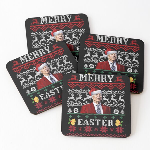 Item preview, Santa Joe Biden Merry Easter Ugly Christmas, Funny Joe Biden Happy Easter, Merry Confused Biden, Christmas Gifts, Anti Joe Biden Xmas designed and sold by Diferenty Shop  ⭐⭐⭐⭐⭐.