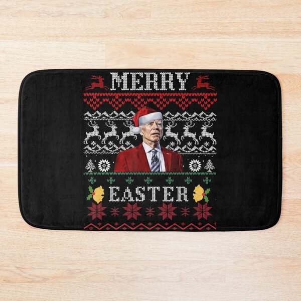 Item preview, Santa Joe Biden Merry Easter Ugly Christmas, Funny Joe Biden Happy Easter, Merry Confused Biden, Christmas Gifts, Anti Joe Biden Xmas designed and sold by Diferenty Shop  ⭐⭐⭐⭐⭐.