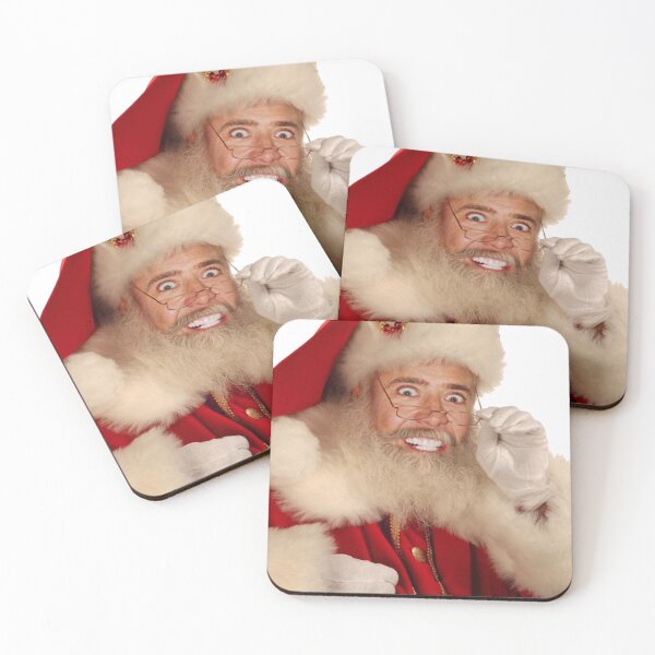 Item preview, Saint Nicolas Nicolas Cage as Santa Claus designed and sold by aliciahyde.