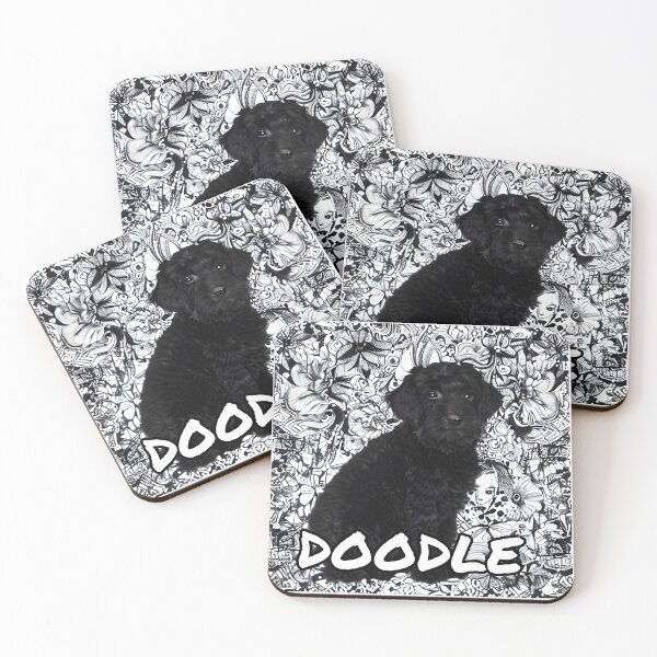 Item preview, Doodle dog labradoodle cockapoo  designed and sold by Coexist In Tee's .