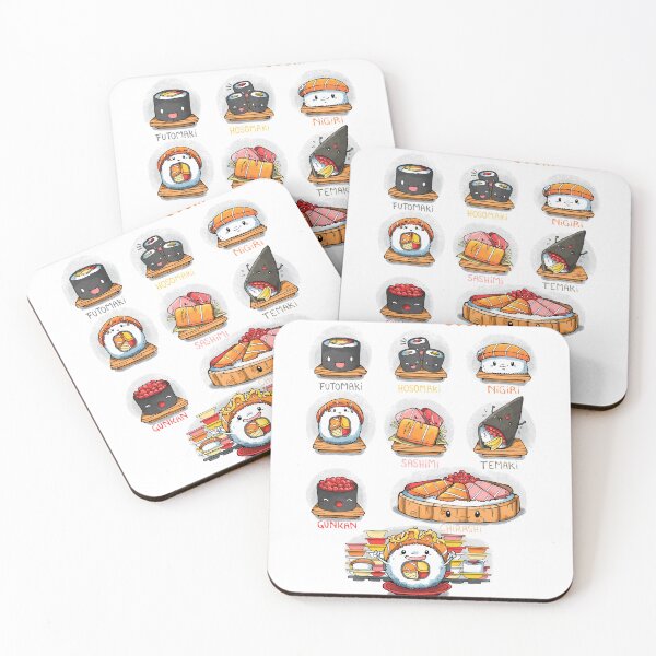Item preview, Type of Sushi designed and sold by VallinArt.