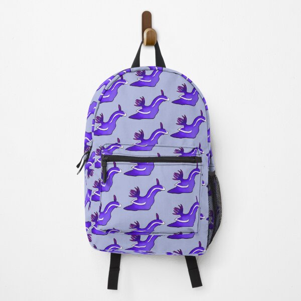 Item preview, blue-purple nudibranch designed and sold by missluludraws.