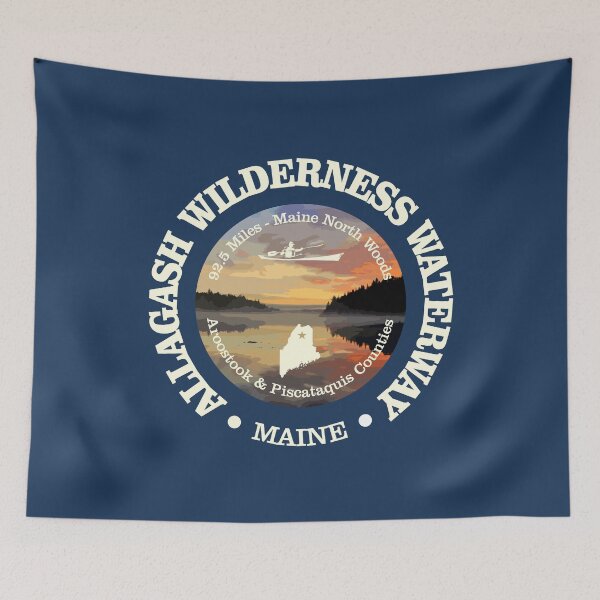 Item preview, Allagash Wilderness Waterway designed and sold by curranmorgan.