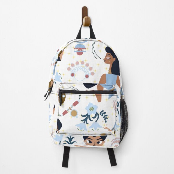 Item preview, Indian Woman Power (blue) designed and sold by Dorina Larsdotter.