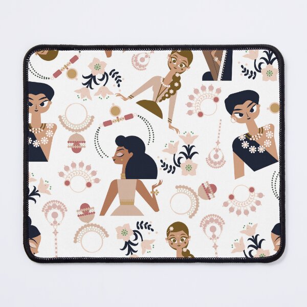 Item preview, Indian Woman Power (beige) designed and sold by Dorina Larsdotter.