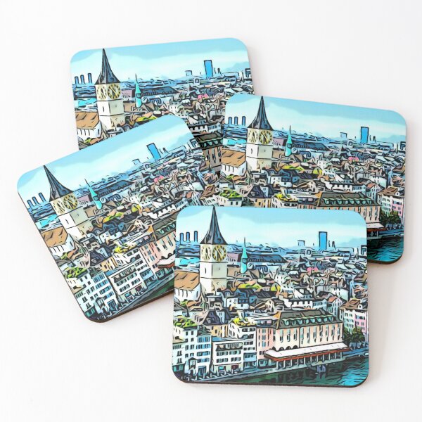 Item preview, Zurich City Travel Switzerland design designed and sold by t1n3333.