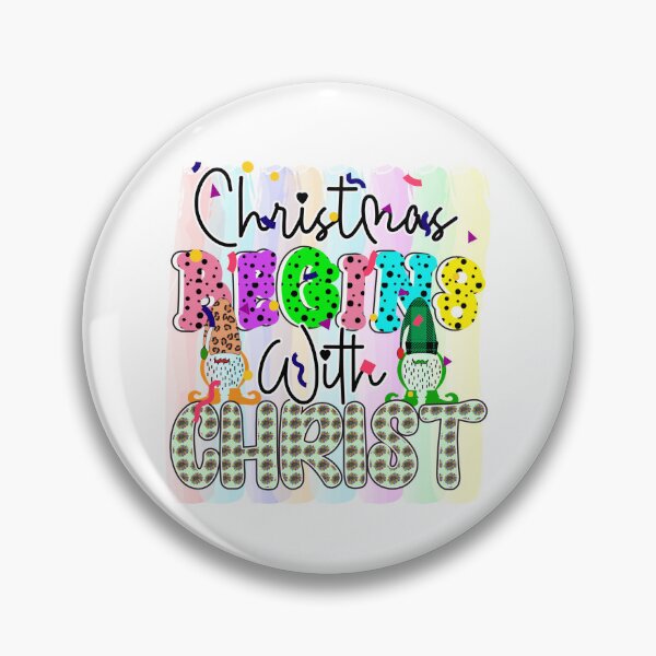 Item preview, Christmas Begins With Christ Plaid Cross Santa | Merry Christmas Jesus Christ greetings | Gifts for Christmas lovers designed and sold by ThanksVibe.