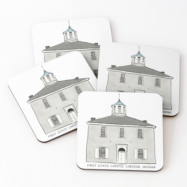 Item preview, Corydon, Indiana First State Capitol Building designed and sold by aclarkdesign.