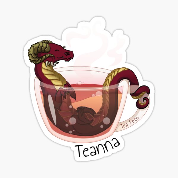 Tea Pets - Teanna Sticker