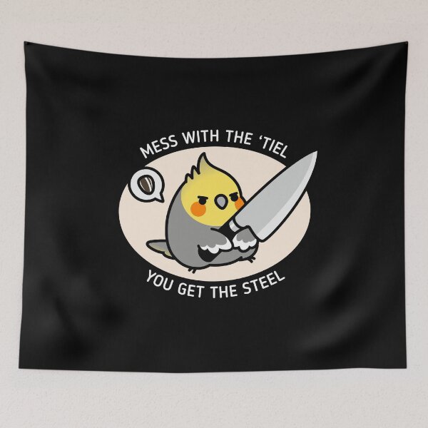 Item preview, MESS WITH 'TIEL YOU GET THE STEEL designed and sold by birdhism.