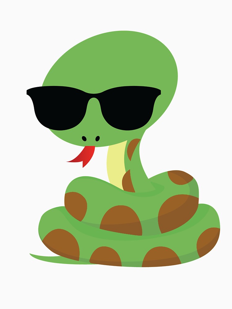 Эмодзи змея. Snake Emoji.