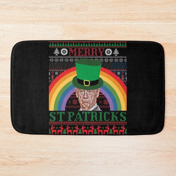 Item preview, Santa Merry St Patricks Ugly Christmas, Funny Joe Biden Happy Merry St Patricks, Merry Confused Biden, Christmas Gifts, Anti Joe Biden Xmas designed and sold by Diferenty Shop  ⭐⭐⭐⭐⭐.
