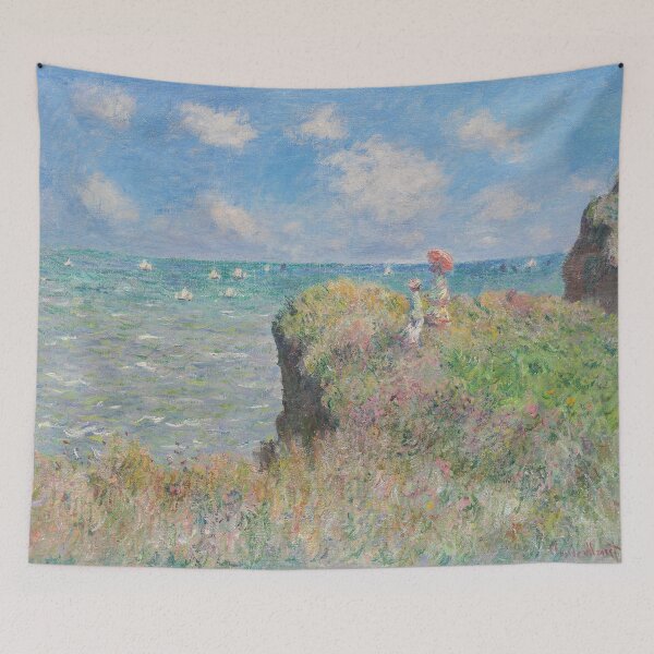 Item preview, Cliff Walk by Monet designed and sold by tomorrowsart.