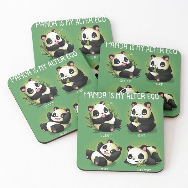 Item preview, Panda is my alter ego designed and sold by VallinArt.