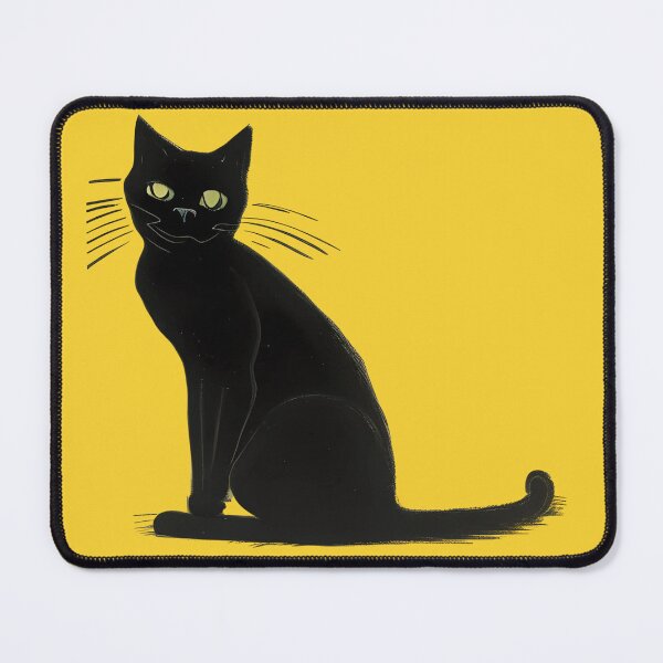 Item preview, Le chat noir, avant garde vintage art, vintage advertising, art nouveau, chat noir, cat lovers designed and sold by Artsareus.