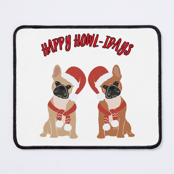 Item preview, Happy Howlidays French Bulldog designed and sold by to-esu.