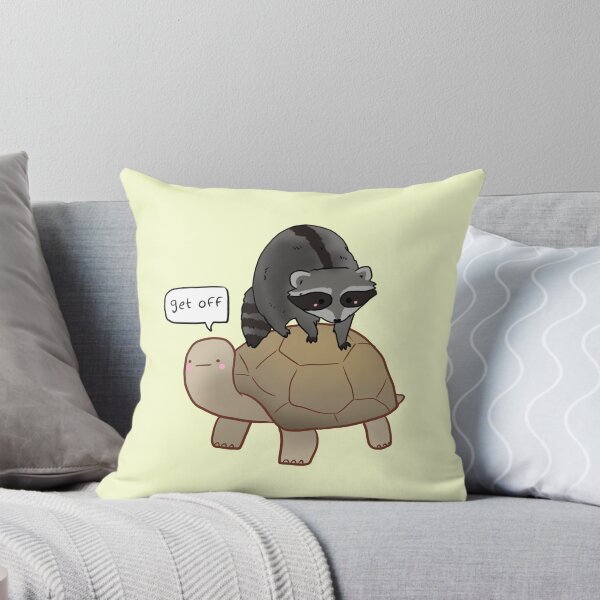 Item preview, Funny turtle and raccoon  designed and sold by Mayarart.