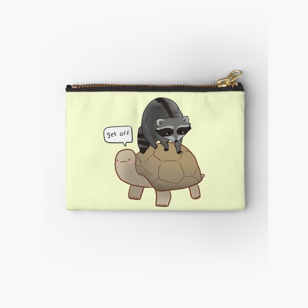 Item preview, Funny turtle and raccoon designed and sold by Mayarart.