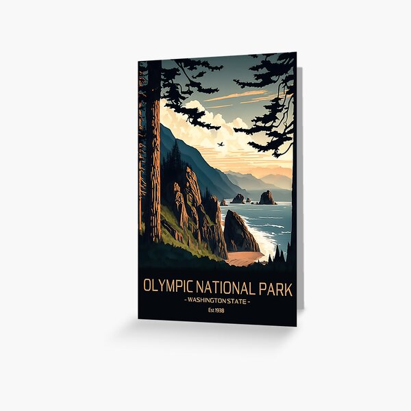 Item preview, Olympic National Park Pacific Beaches designed and sold by invention7.