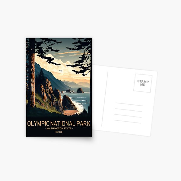 Item preview, Olympic National Park Pacific Beaches designed and sold by invention7.