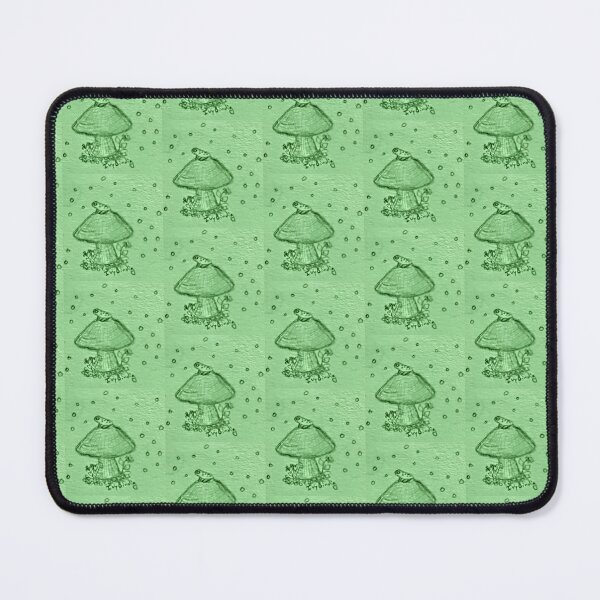 Item preview, Toad on a mushroom in green designed and sold by Ivy-Bindig.