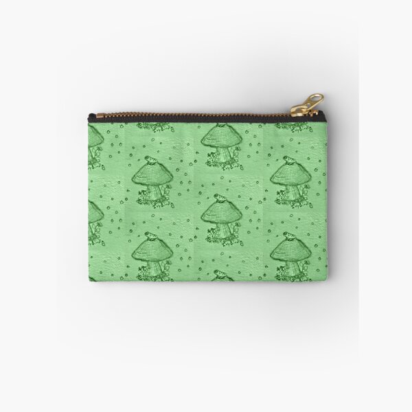 Item preview, Toad on a mushroom in green designed and sold by Ivy-Bindig.