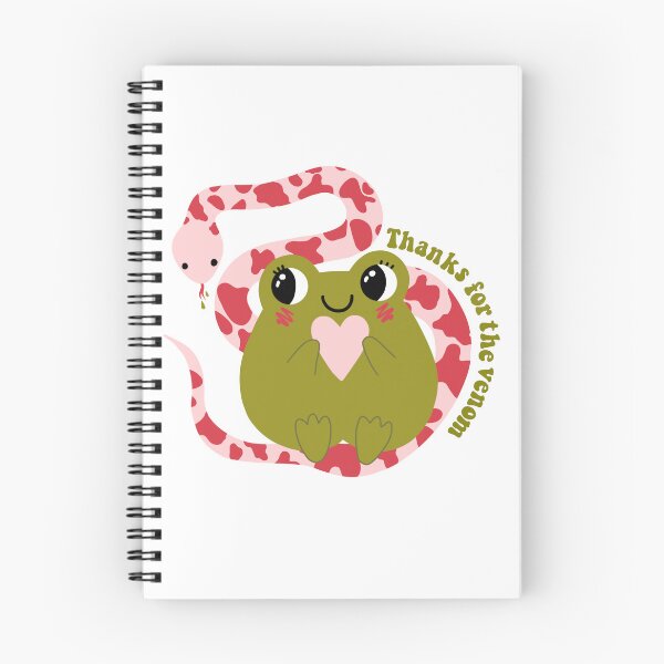 Item preview, Cute frog & snake MCR - Thanks for the Venom sticker  designed and sold by tonirainbows.