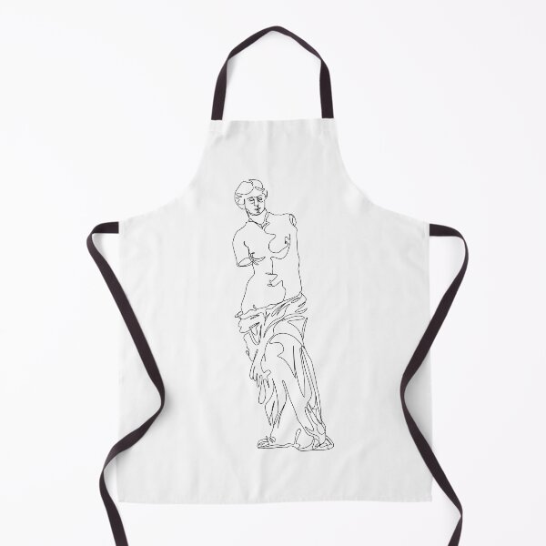 Item preview, Minimal line illustration black and white of greek statue of Venus designed and sold by thesoloboyy.