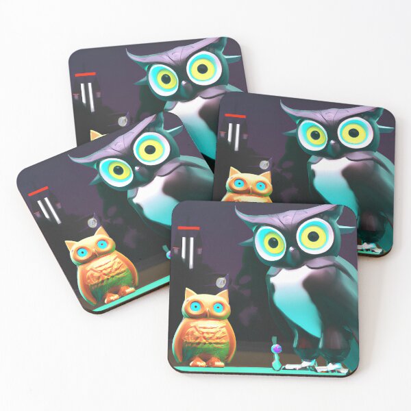 Item preview, Cat and owl planning  designed and sold by It's All Yours.