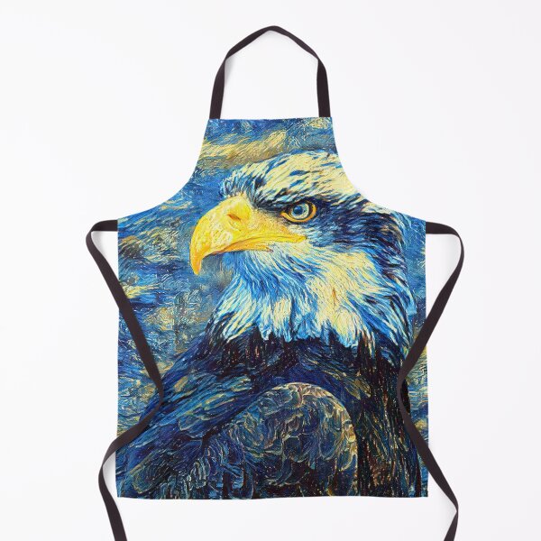 Item preview, Good ol' Eagle Critter Tribute ... Vincent Van Gogh's Starry Night Style  designed and sold by SeaStories88.