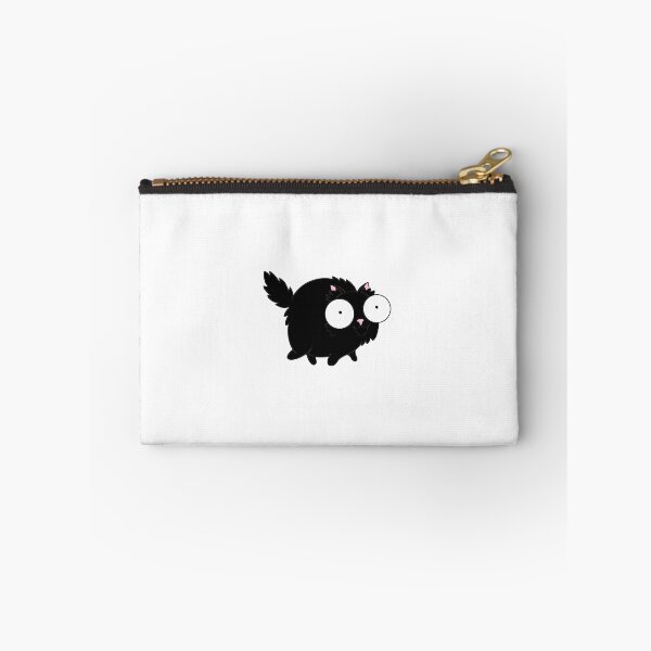 Item preview, Chunky black cat with one brain cell  designed and sold by Lauren Kenney.