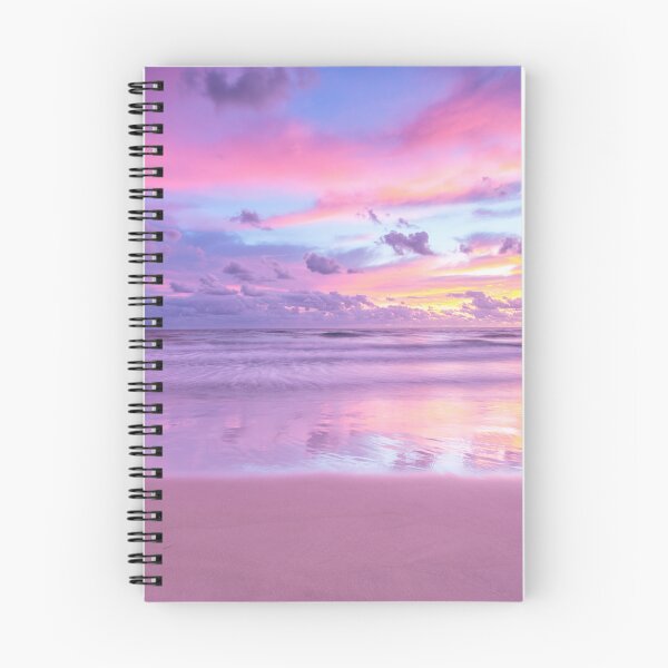 Item preview, Cotton Candy Ocean Sunset, Purple Pink Beach Sunset designed and sold by newburyboutique.