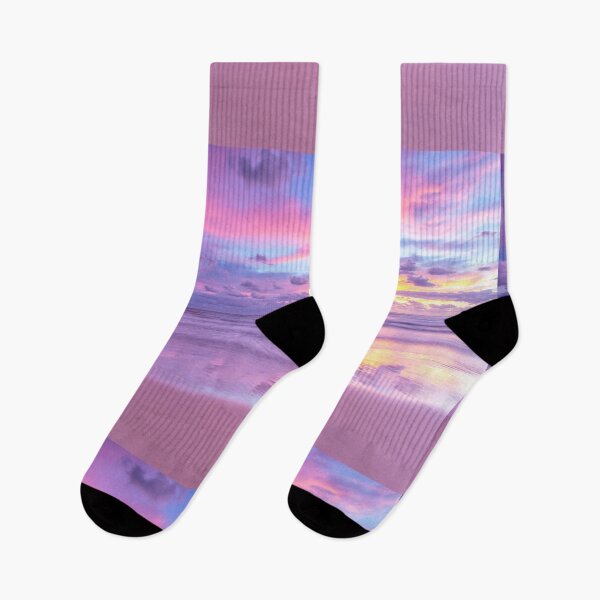 Item preview, Cotton Candy Ocean Sunset, Purple Pink Beach Sunset designed and sold by newburyboutique.