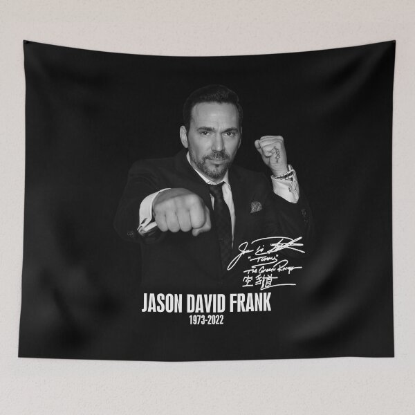 Item preview, Jason David Frank - Green Ranger White R.I.P Signature Vintage Retro designed and sold by RonZimmerman.