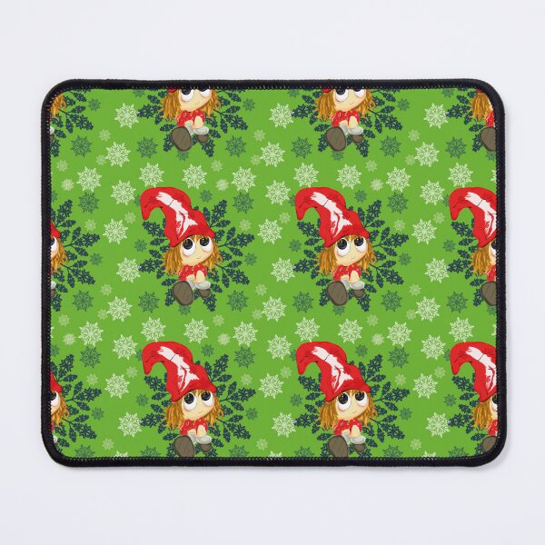 Item preview, Green Christmas with Sara in her star designed and sold by soryilustracion.