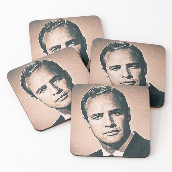 Item preview, Marlon Brando Art - vintage paint - D87 designed and sold by DecoVintage.