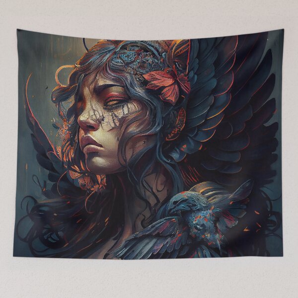 Item preview, Mabaiah (Illustration) designed and sold by OccultDreams.