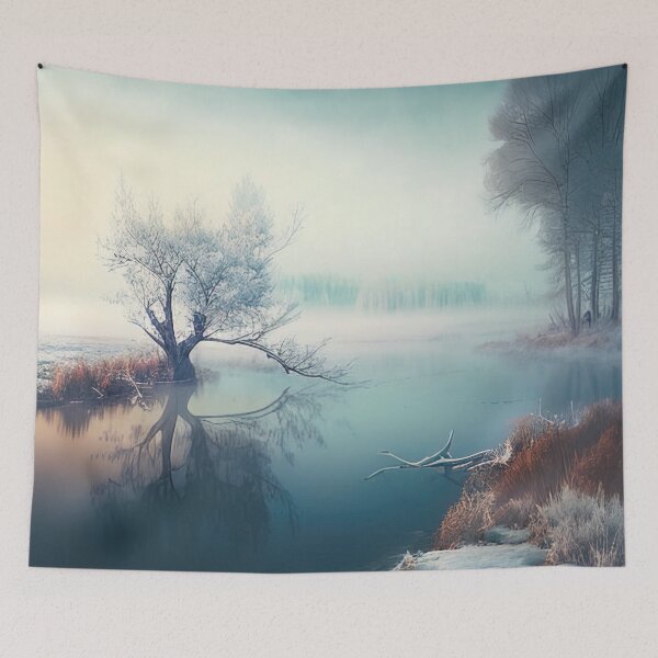 Item preview, Winter tree landscape designed and sold by RK - Shop.