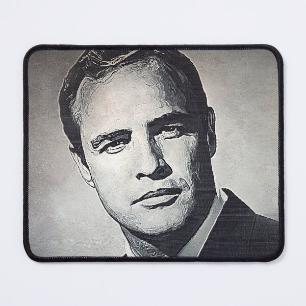 Item preview, Marlon Brando Art - oil paint - D88 designed and sold by DecoVintage.