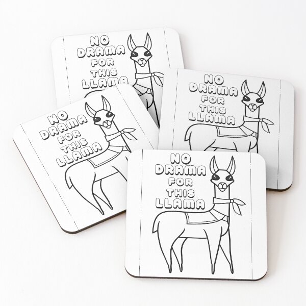 Item preview, NO DRAMA FOR THIS LLAMA designed and sold by FlyShop1.