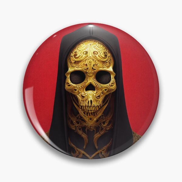 Item preview, Gold Skull Mask V2 designed and sold by LostPoets.