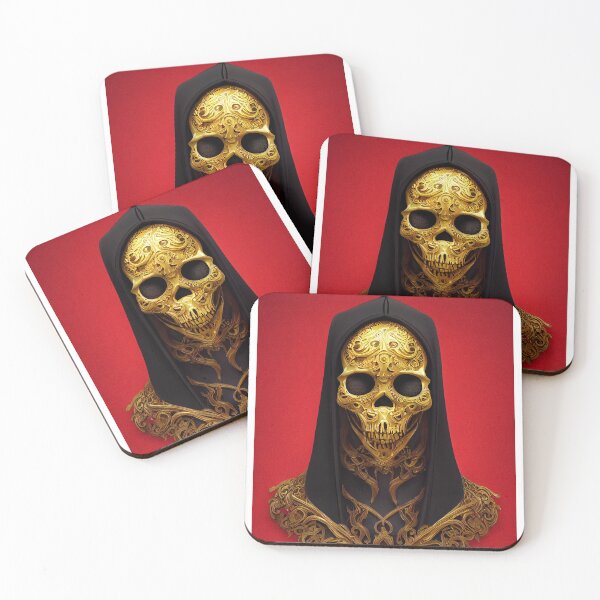 Item preview, Gold Skull Mask V2 designed and sold by LostPoets.