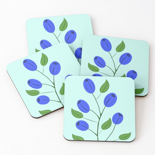 Item preview, Blue Florals designed and sold by srisen.