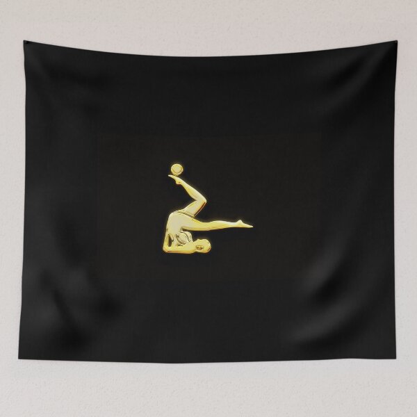 Item preview, modern abstract body golden illustration designed and sold by KARTICK DUTTA.