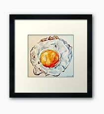 Sunny Side up Egg for Breakfast Framed Print
